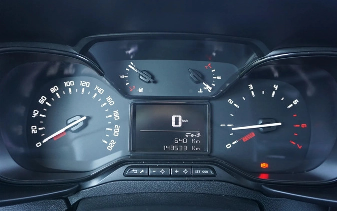 Toyota Proace City cena 46371 przebieg: 143533, rok produkcji 2020 z Uniejów małe 497